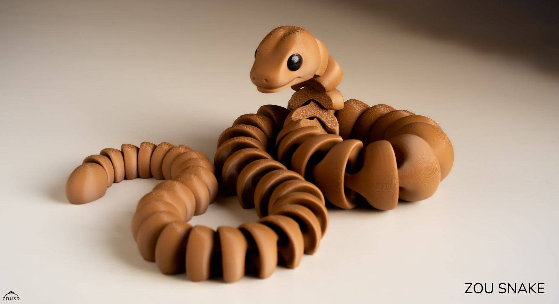 Flexible Snake / Fidgit Toy - Xeon Crafts
