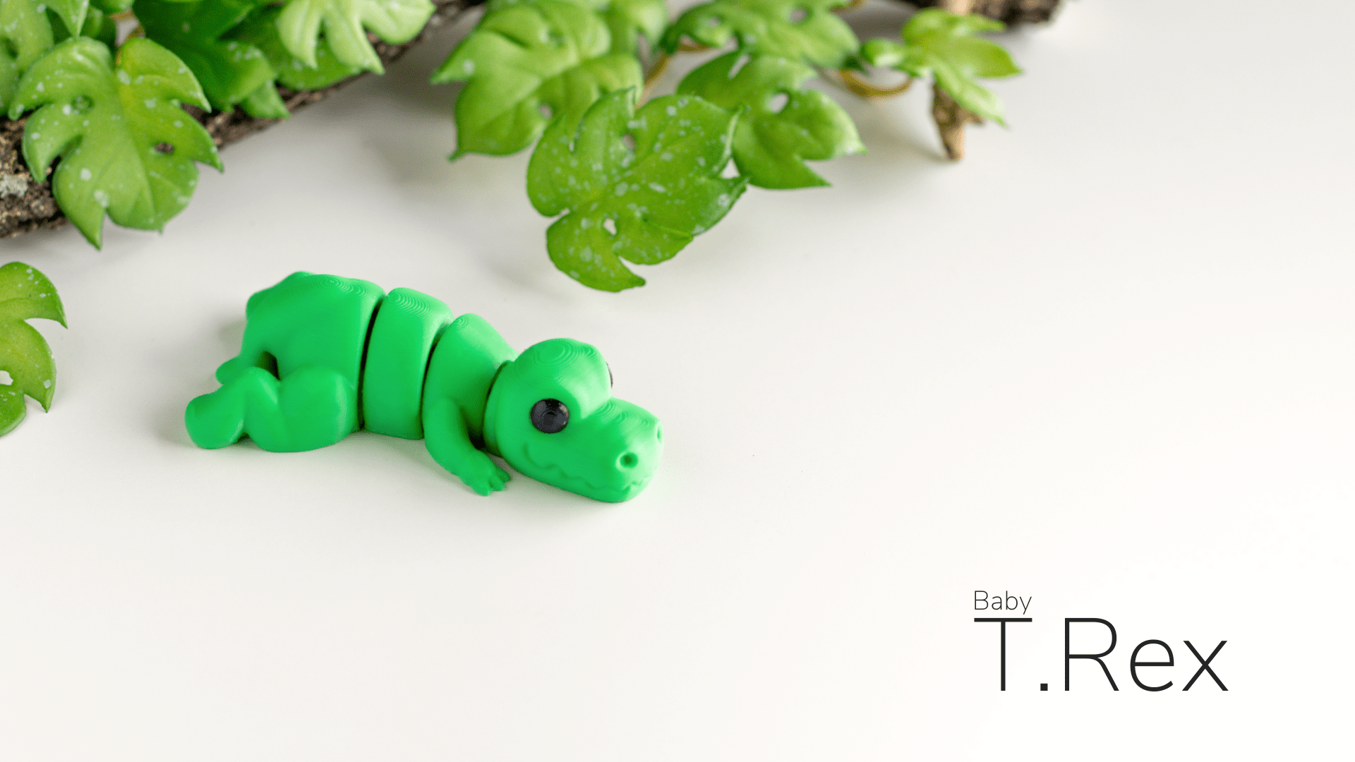 Baby T-Rex Keyring / Model - Xeon Crafts