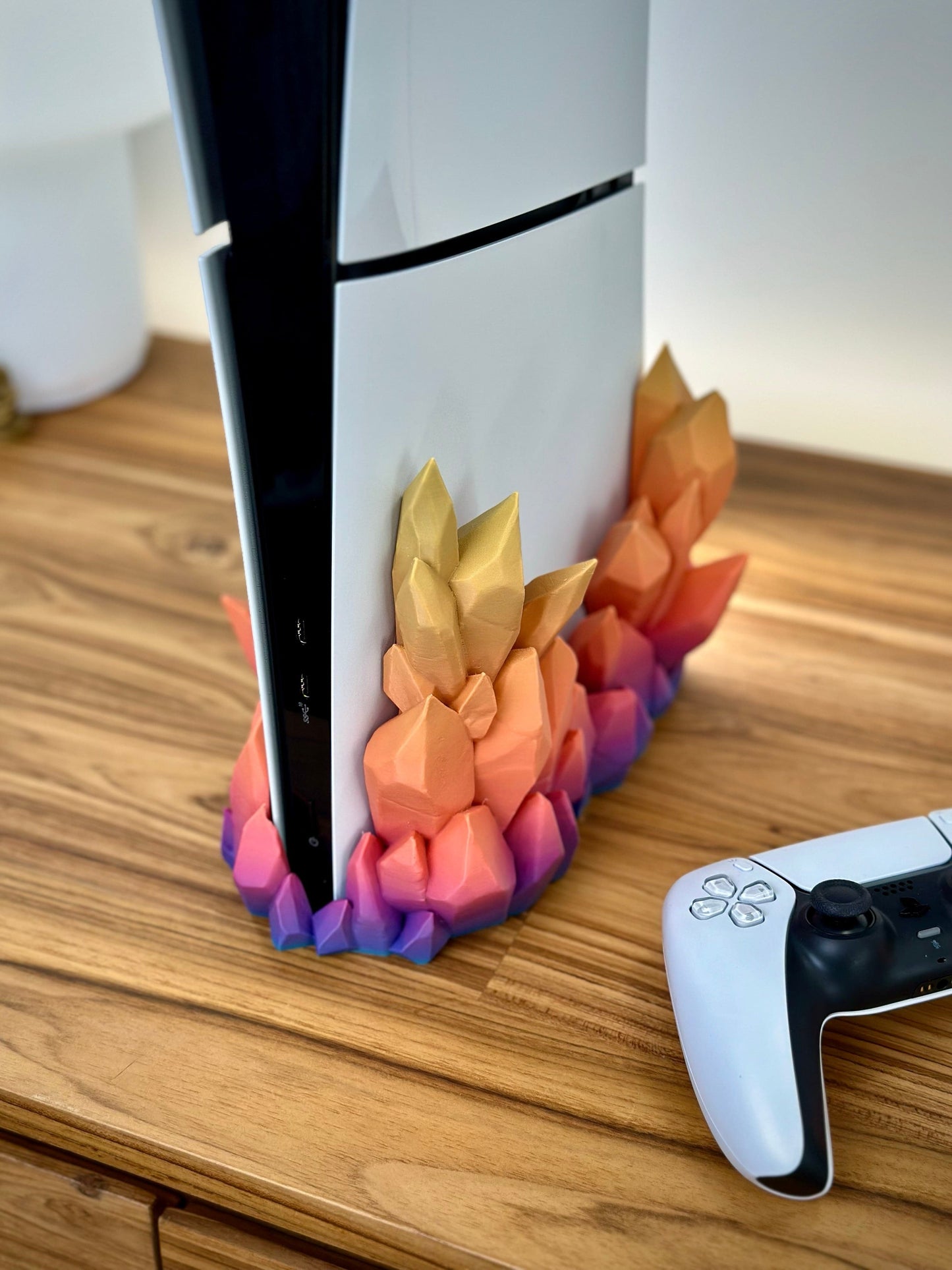 Crystal Stand for PS5 Slim - Xeon Crafts
