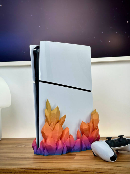 Crystal Stand for PS5 Slim - Xeon Crafts