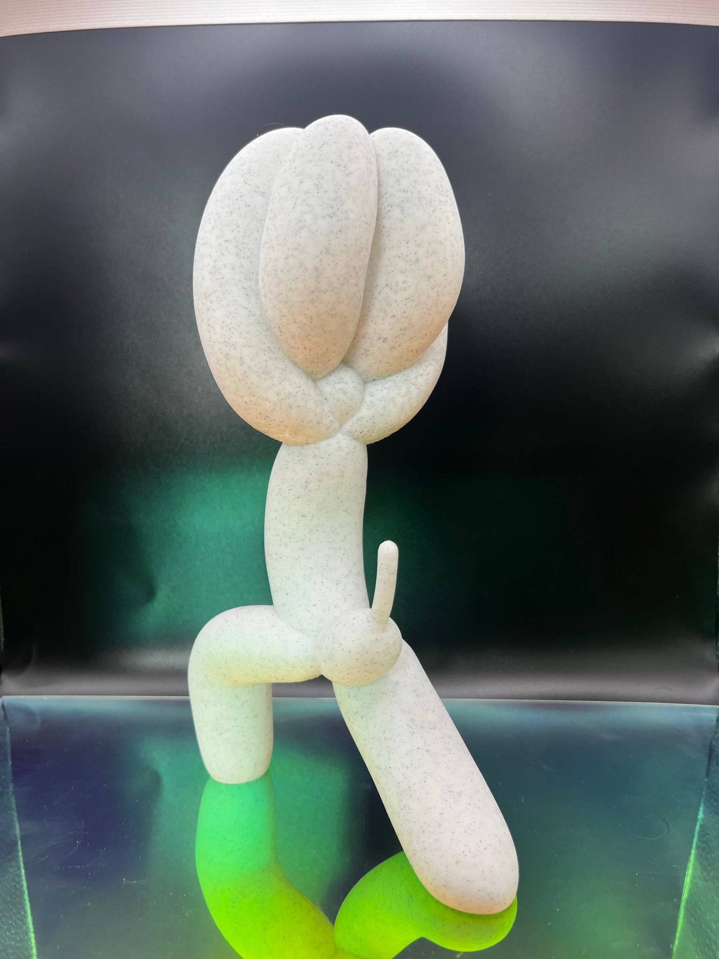 Balloon Dog Warrior Yoga pose | Virabhadrasana 1 | Quirky home decor - Xeon Crafts