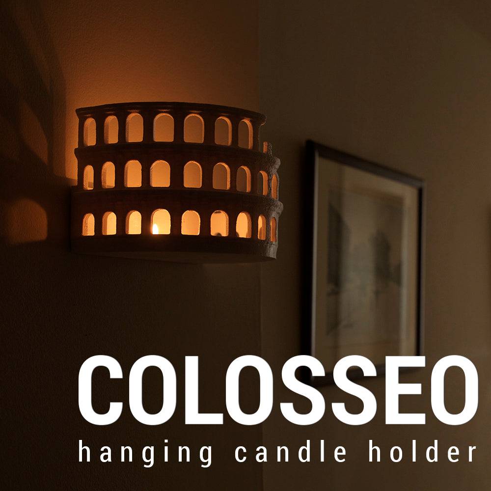 Colosseo Hanging Candle Holder | Wall Decor - Xeon Crafts