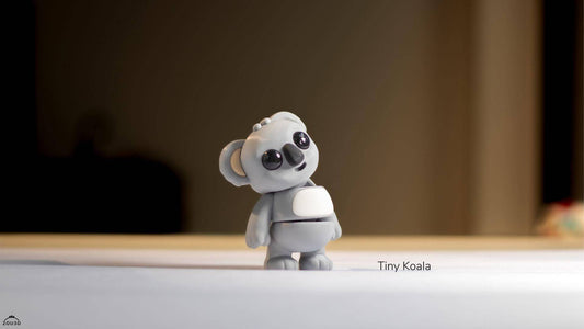 Tiny Koala Keyring / Model