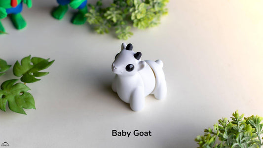 Baby Goat Keyring / Model