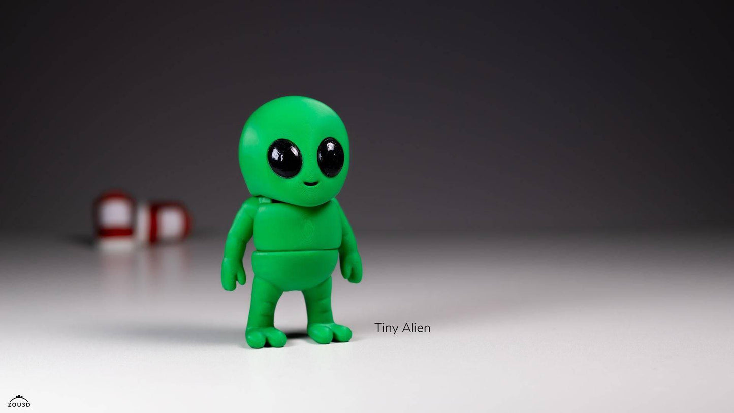 Tiny Alien Keyring / Model