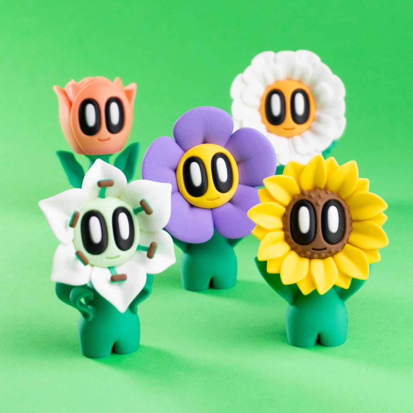Blob Flower Desk Companion | Collectable