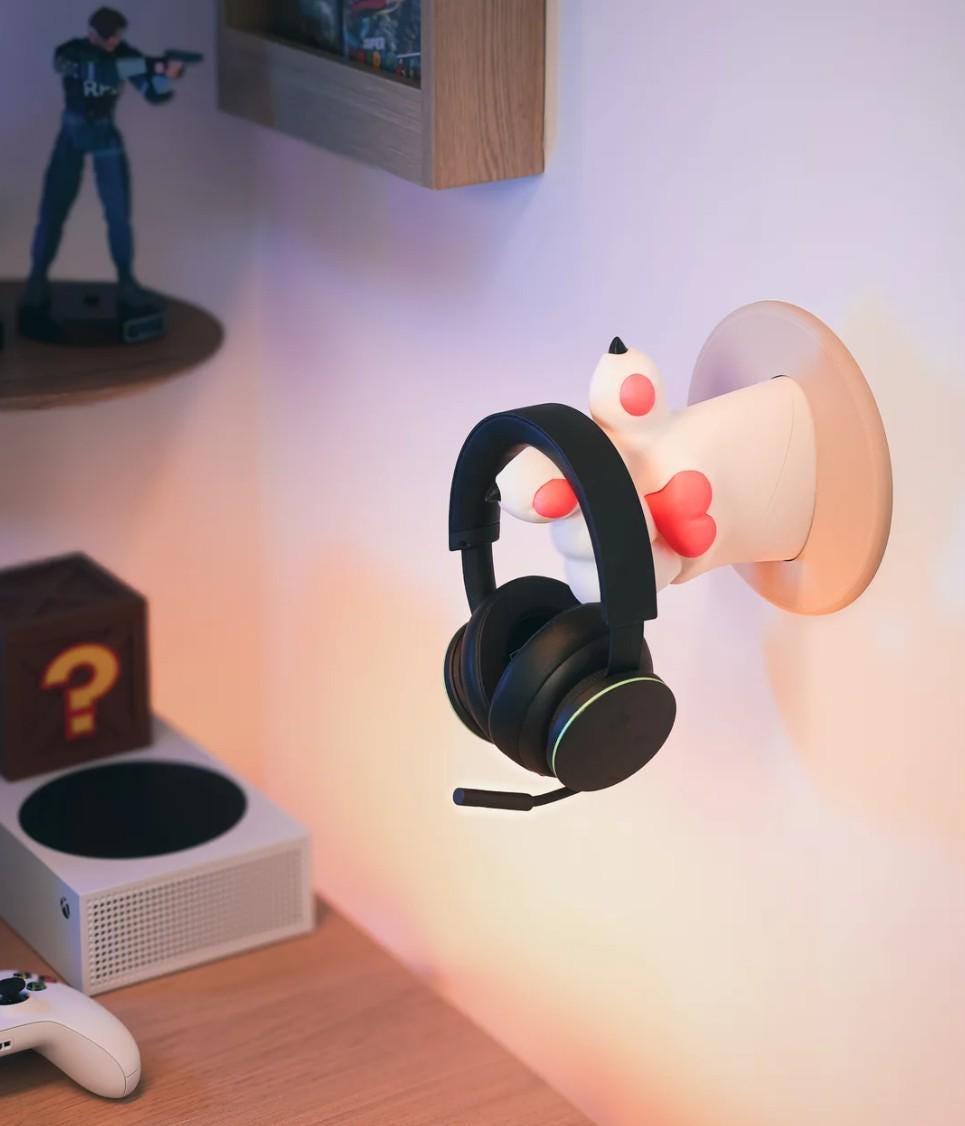 Cat Paw Headphone Stand