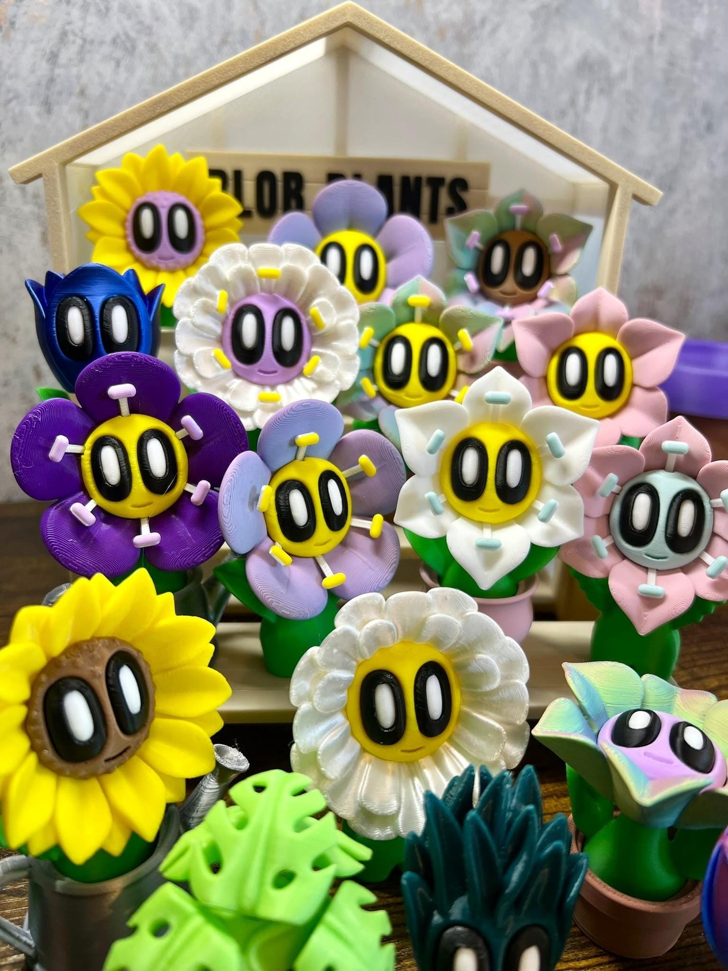 Blob Flower Desk Companion | Collectable