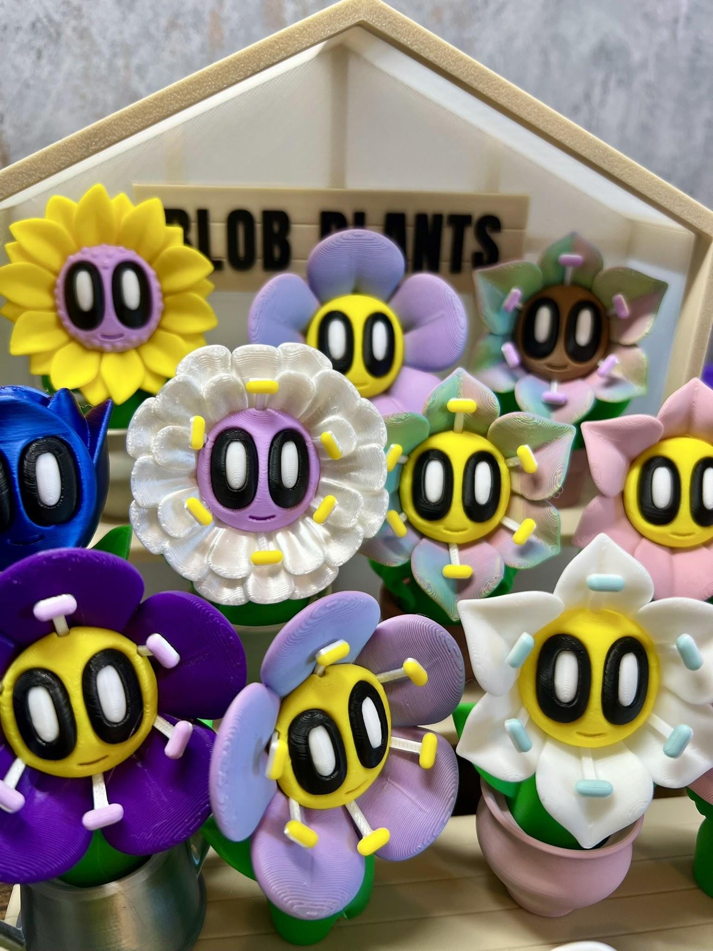 Blob Flower Desk Companion | Collectable