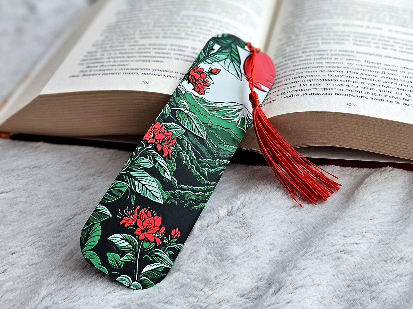 Blossoms of Fuji Bookmark