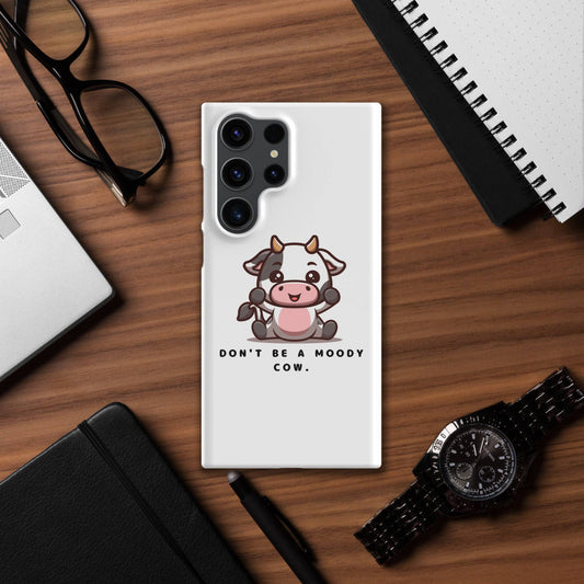 Moody Cow Snap case for Samsung® - Xeon Crafts