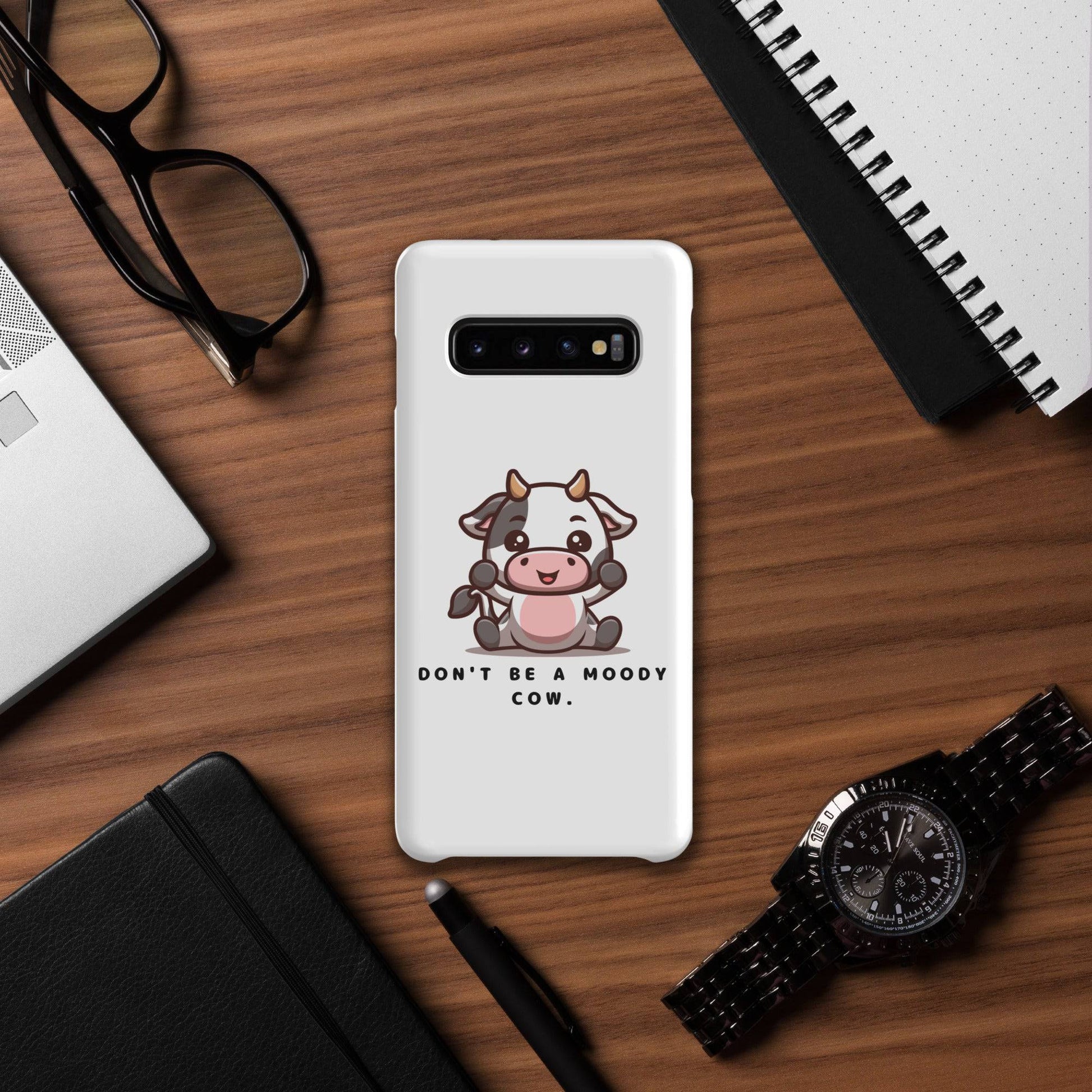Moody Cow Snap case for Samsung® - Xeon Crafts