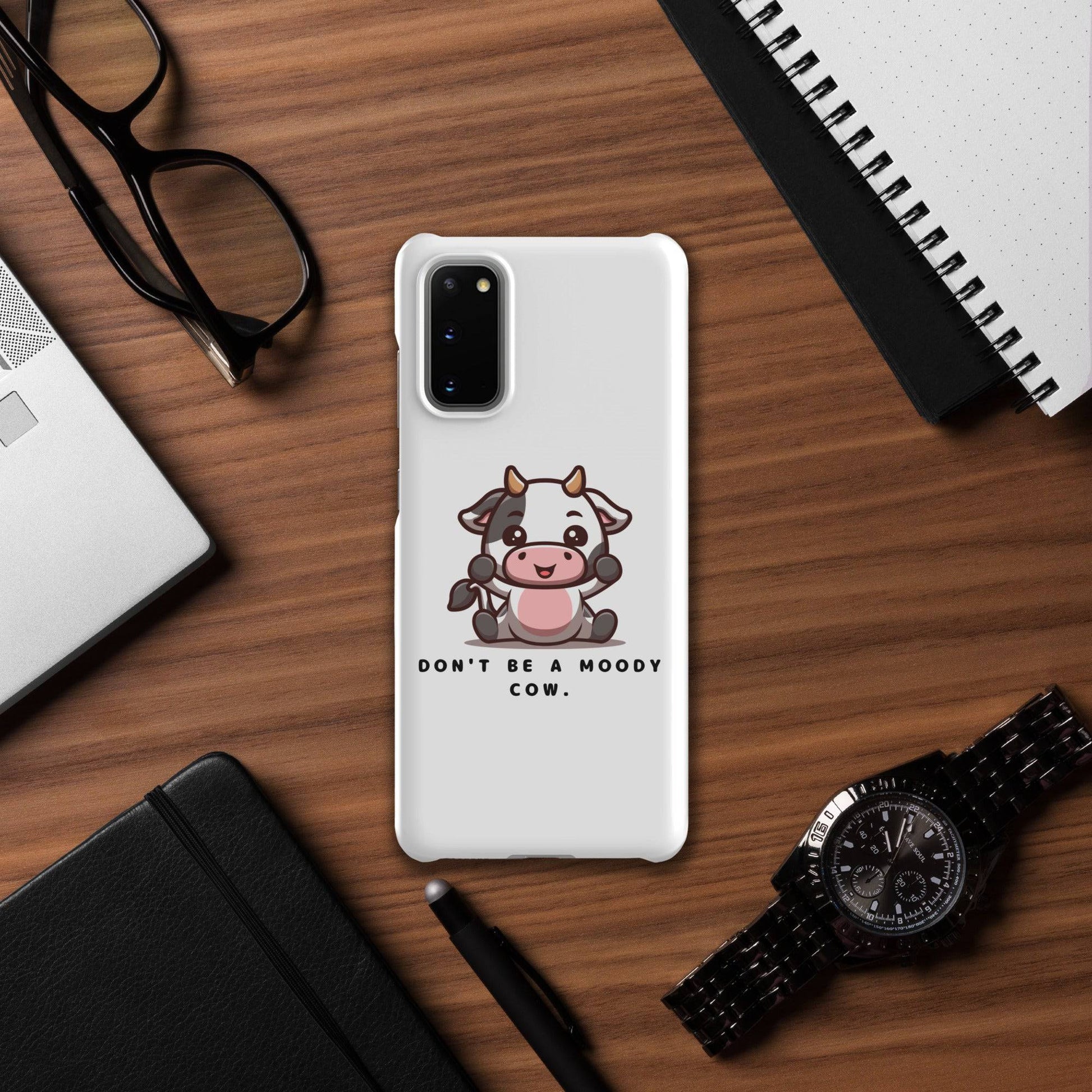 Moody Cow Snap case for Samsung® - Xeon Crafts