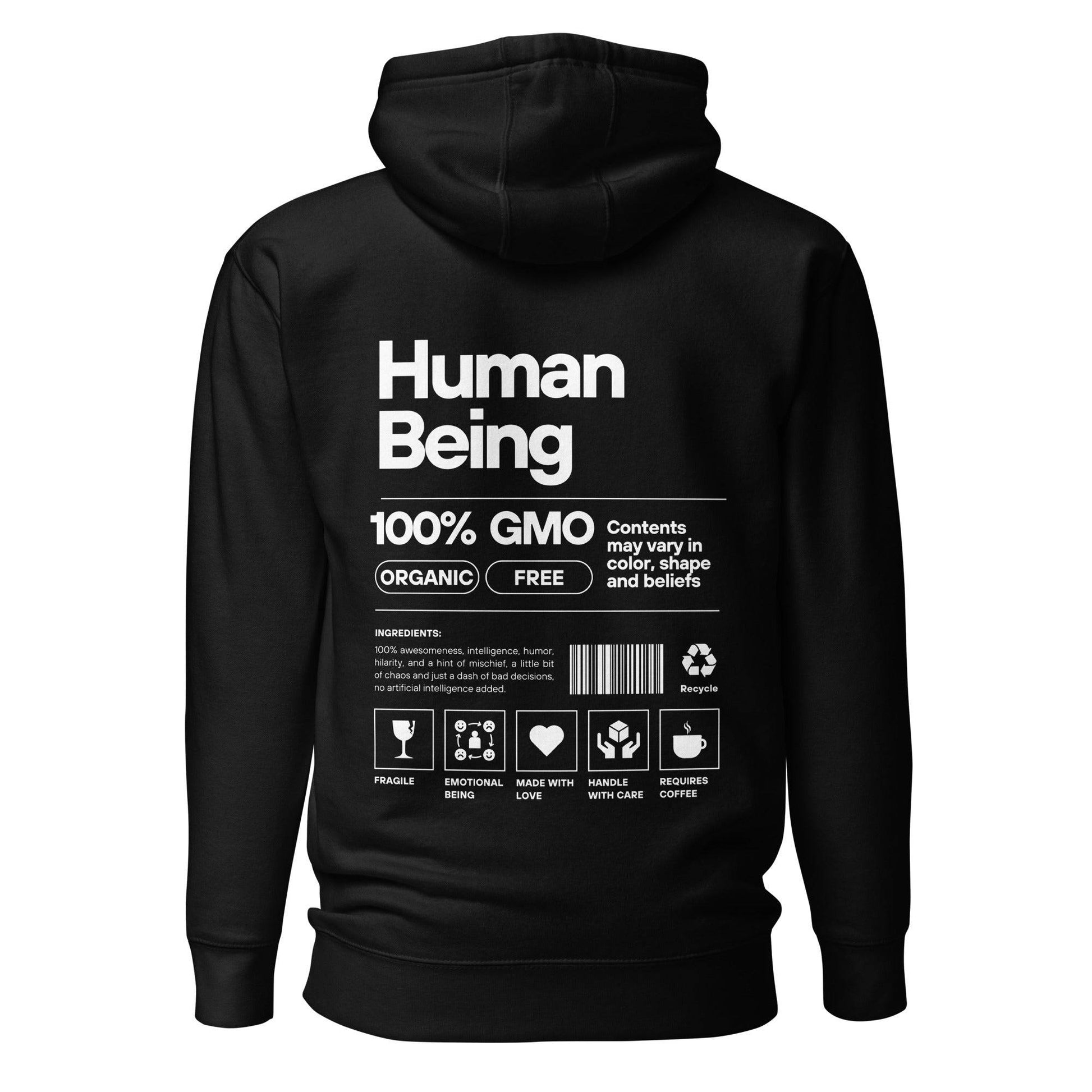 Unisex Human Being Hoodie - Xeon Crafts
