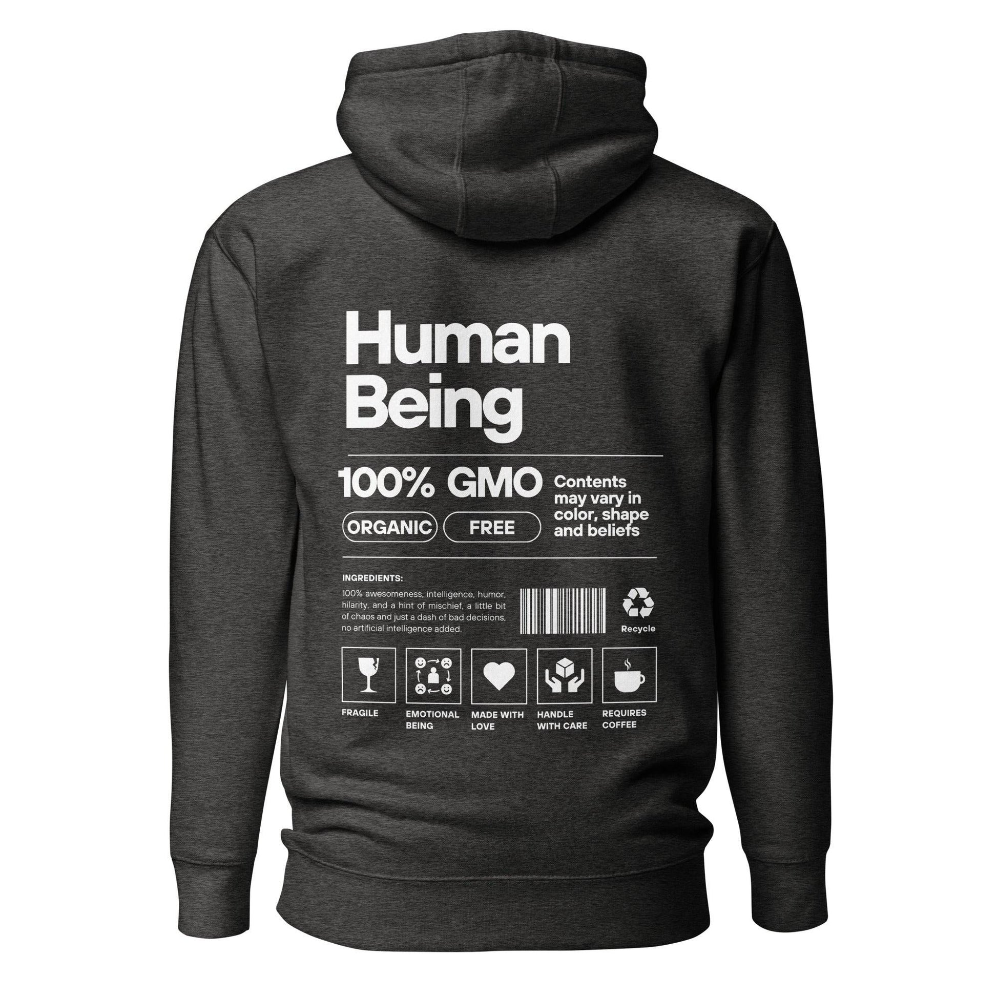 Unisex Human Being Hoodie - Xeon Crafts