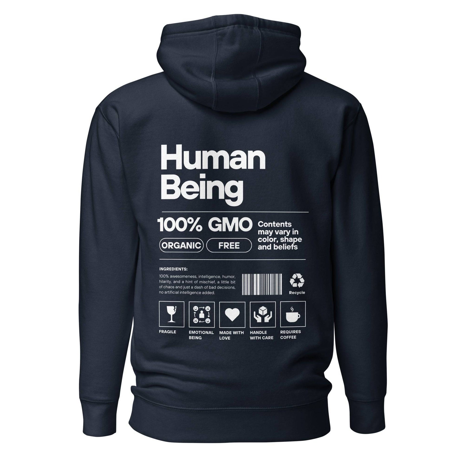 Unisex Human Being Hoodie - Xeon Crafts