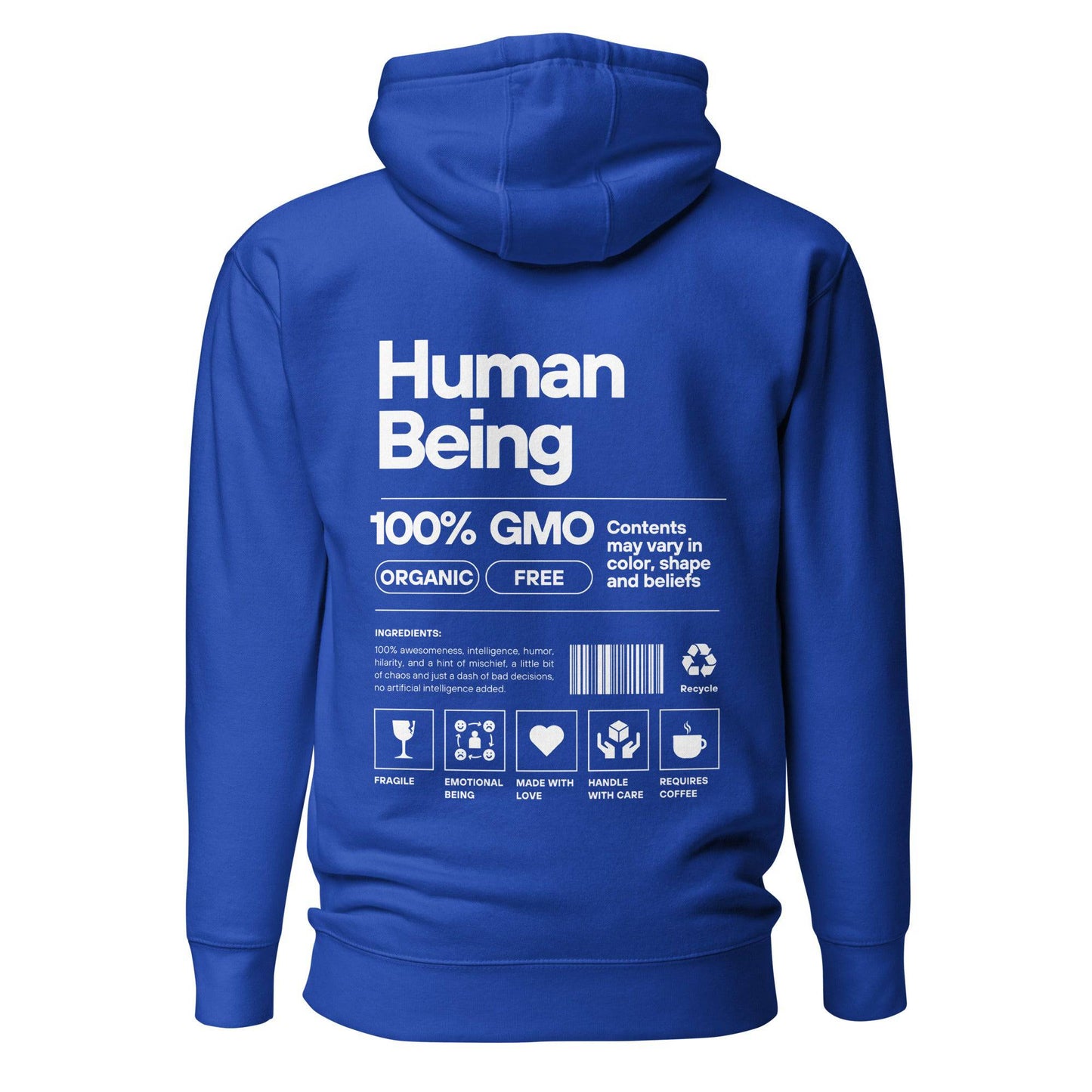 Unisex Human Being Hoodie - Xeon Crafts
