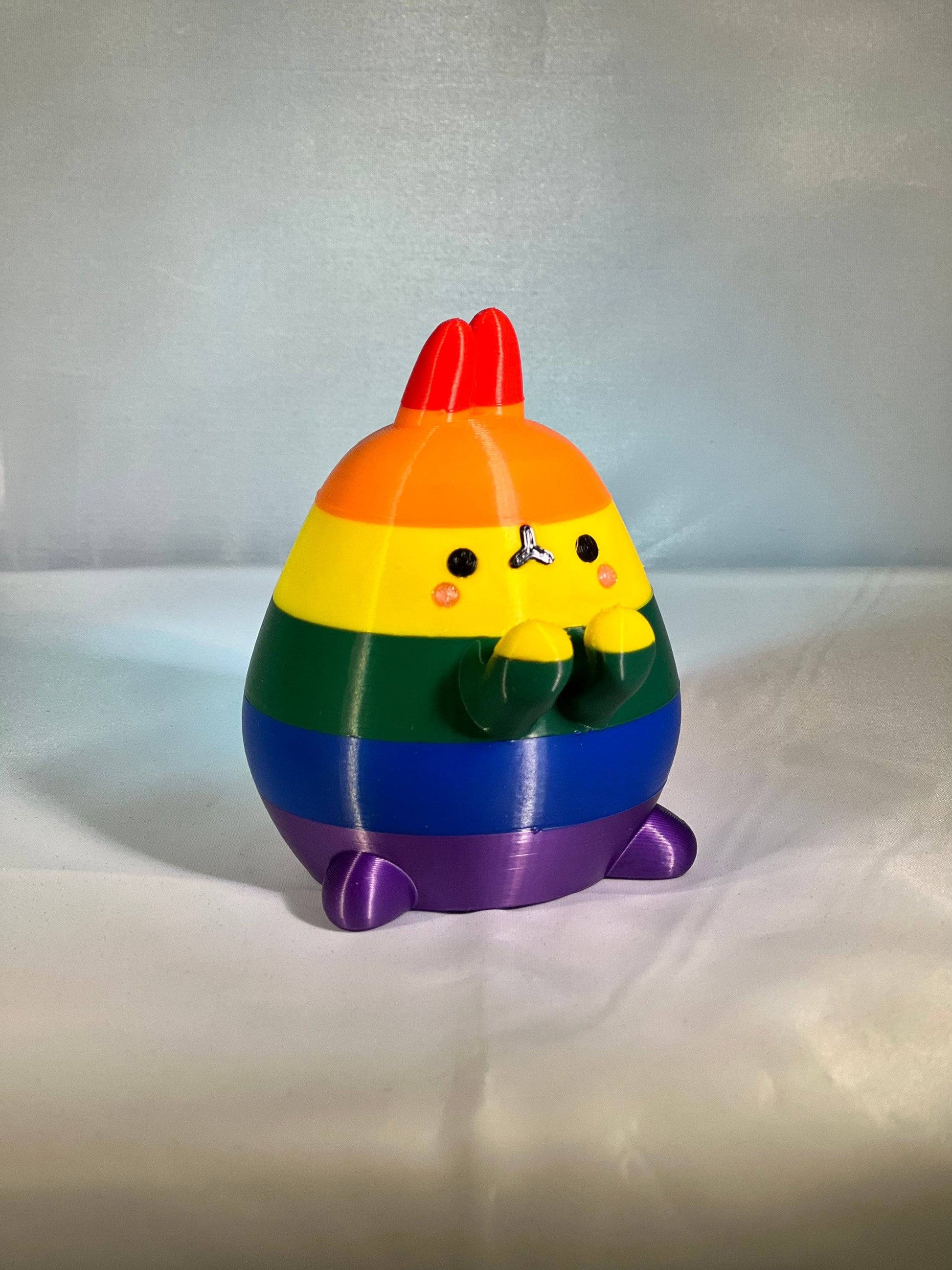 Rainbow bunny - Xeon Crafts