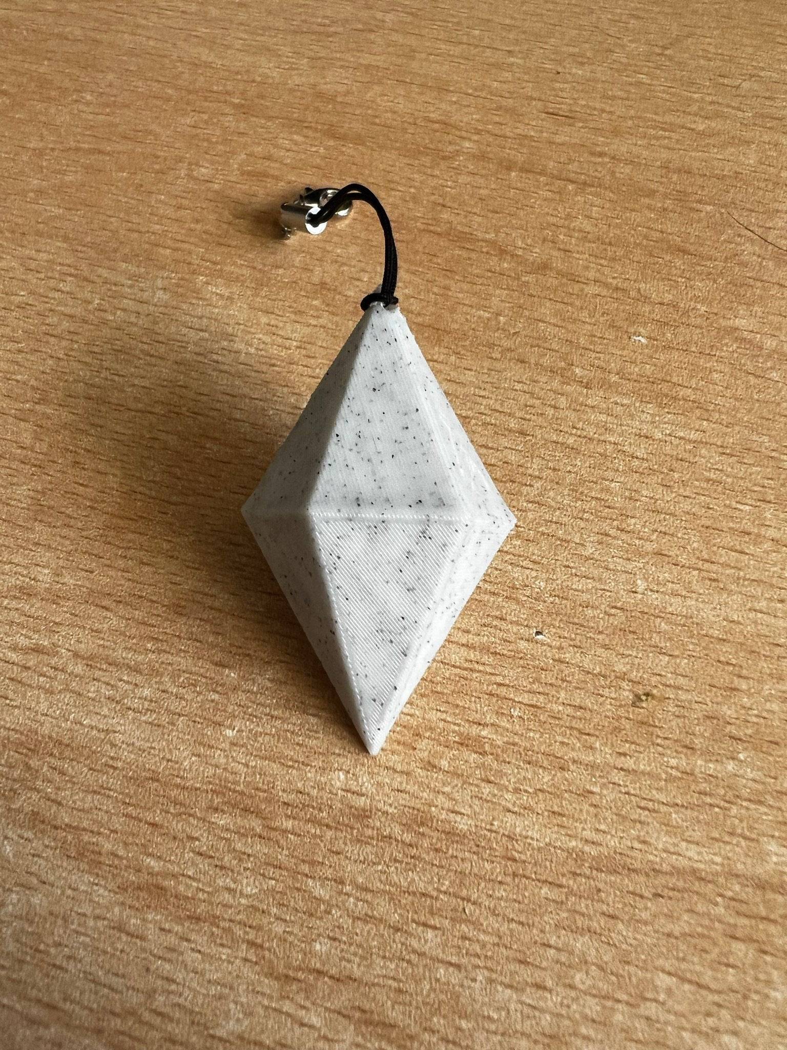 Plumbob Keyring - Xeon Crafts