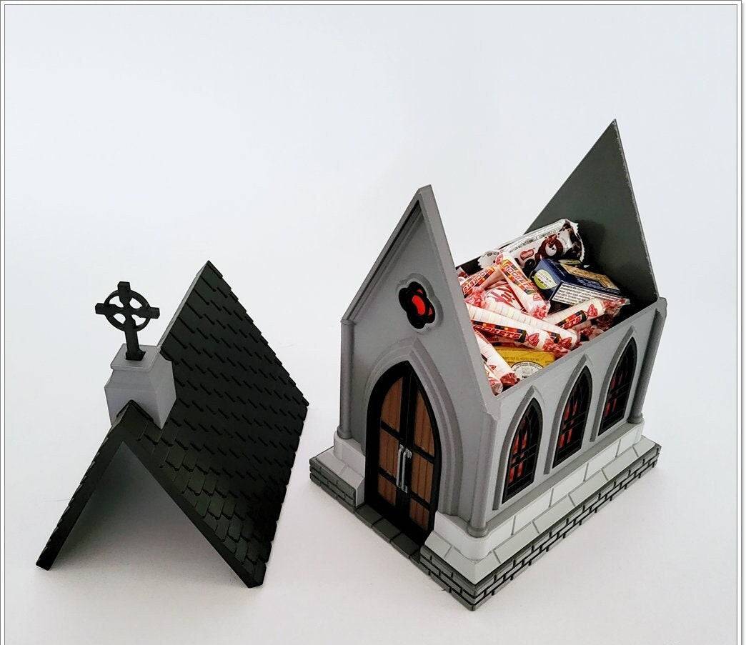 Gothic Chapel Candy Jar - Xeon Crafts