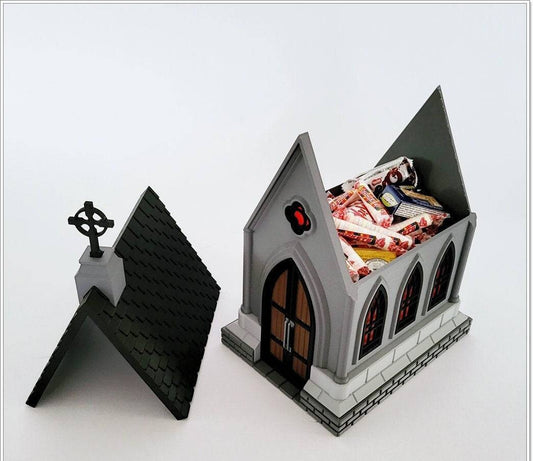 Gothic Chapel Candy Jar - Xeon Crafts