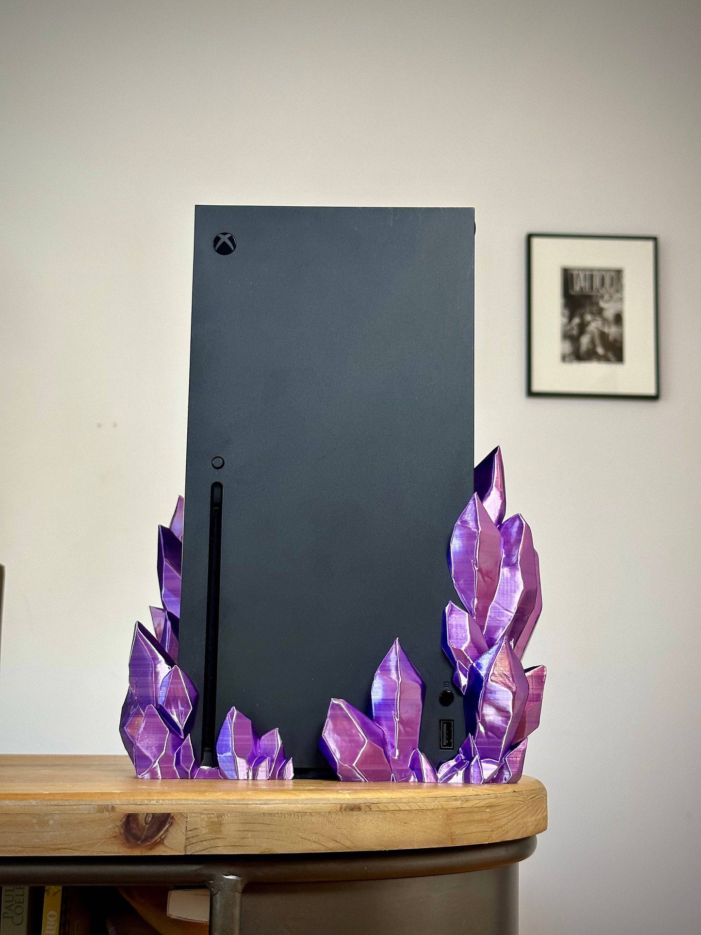 Crystal Stand for Xbox Series X - Xeon Crafts