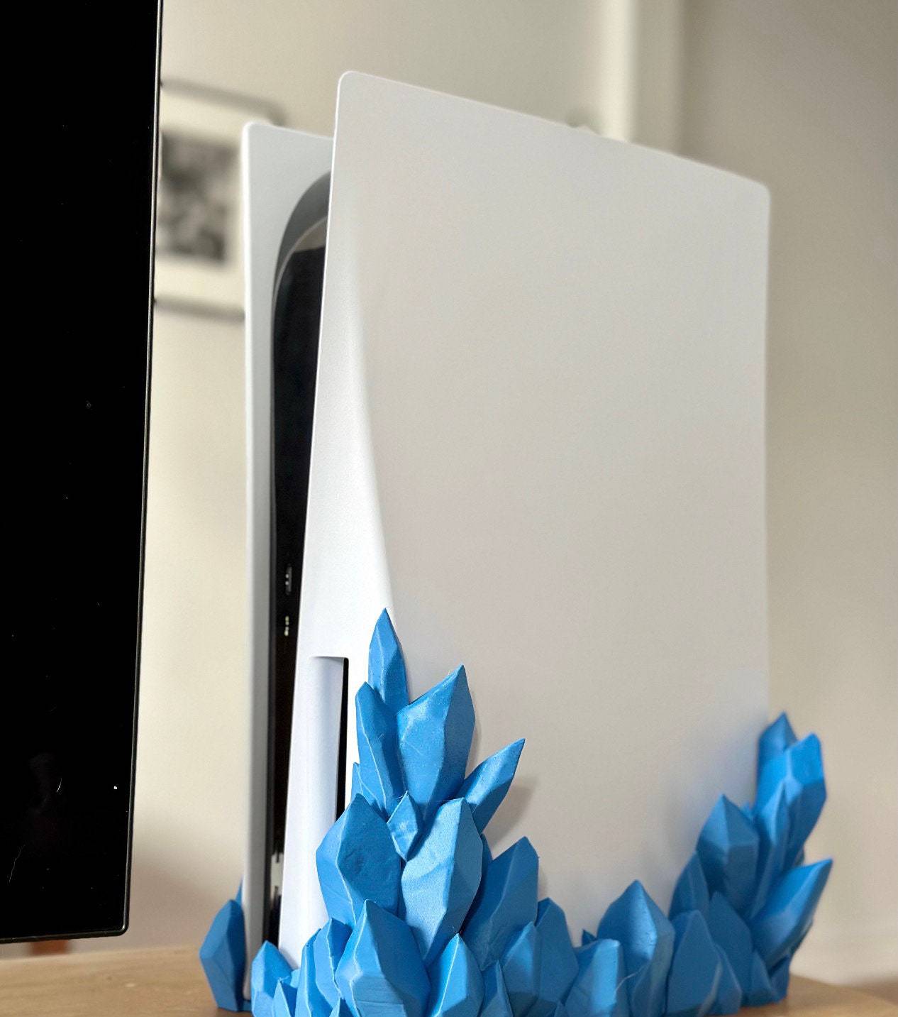 Crystal Stand for PS5 (Disc & Digital version) - Xeon Crafts