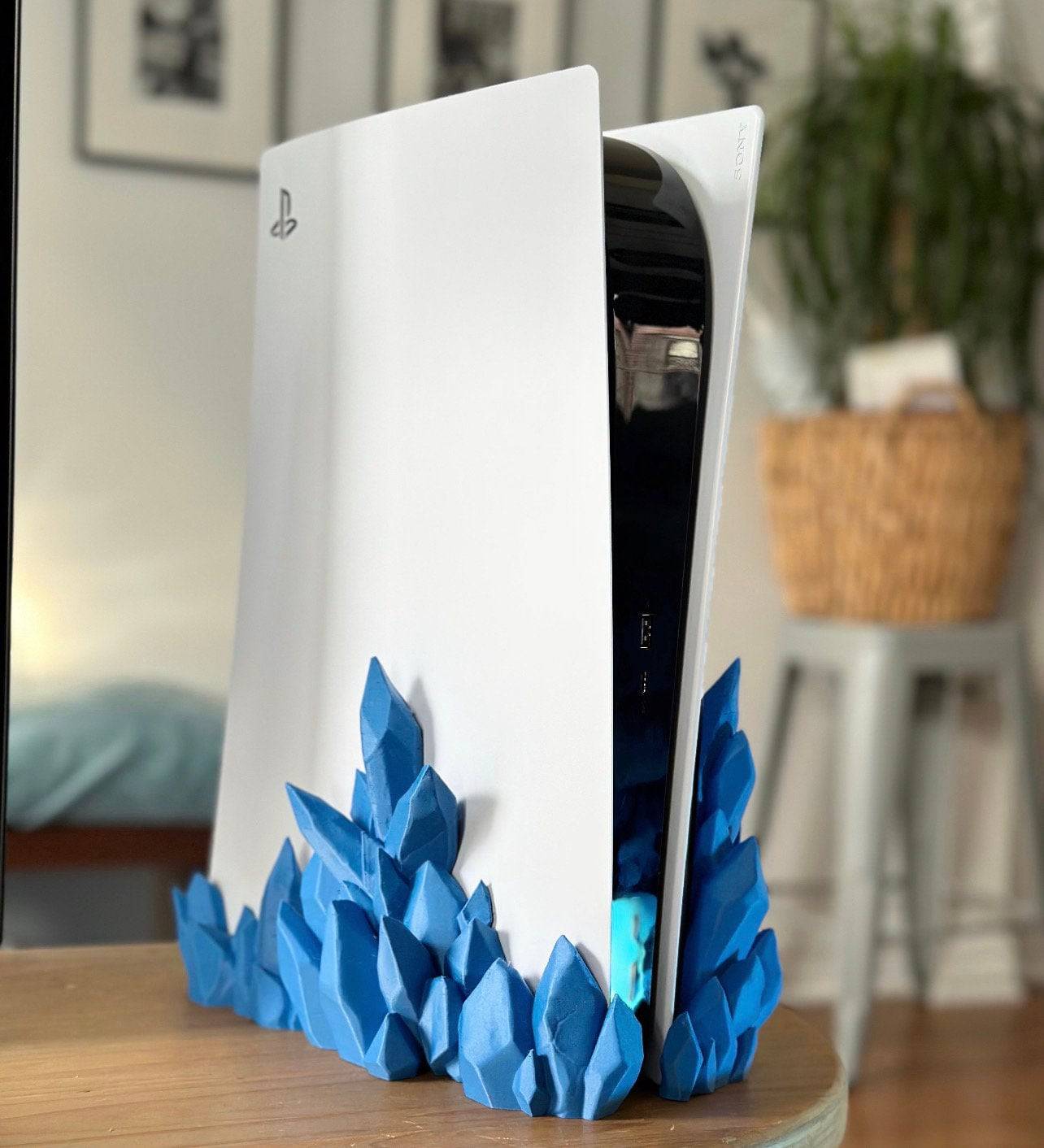 Crystal Stand for PS5 (Disc & Digital version) - Xeon Crafts