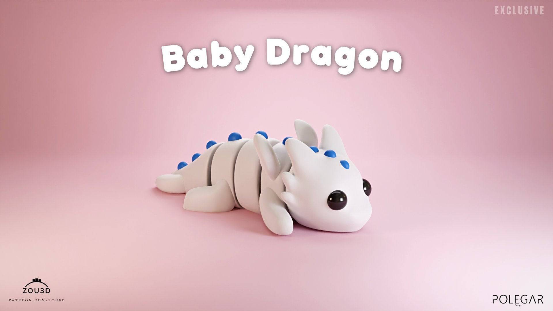 Baby Dragon Keyring / Model - Xeon Crafts