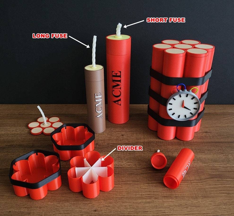 Dynamite Desktop Storage / Organizer - Xeon Crafts