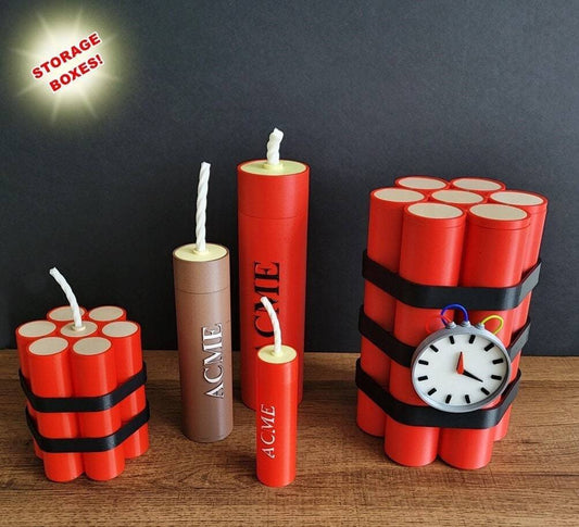 Dynamite Desktop Storage / Organizer - Xeon Crafts