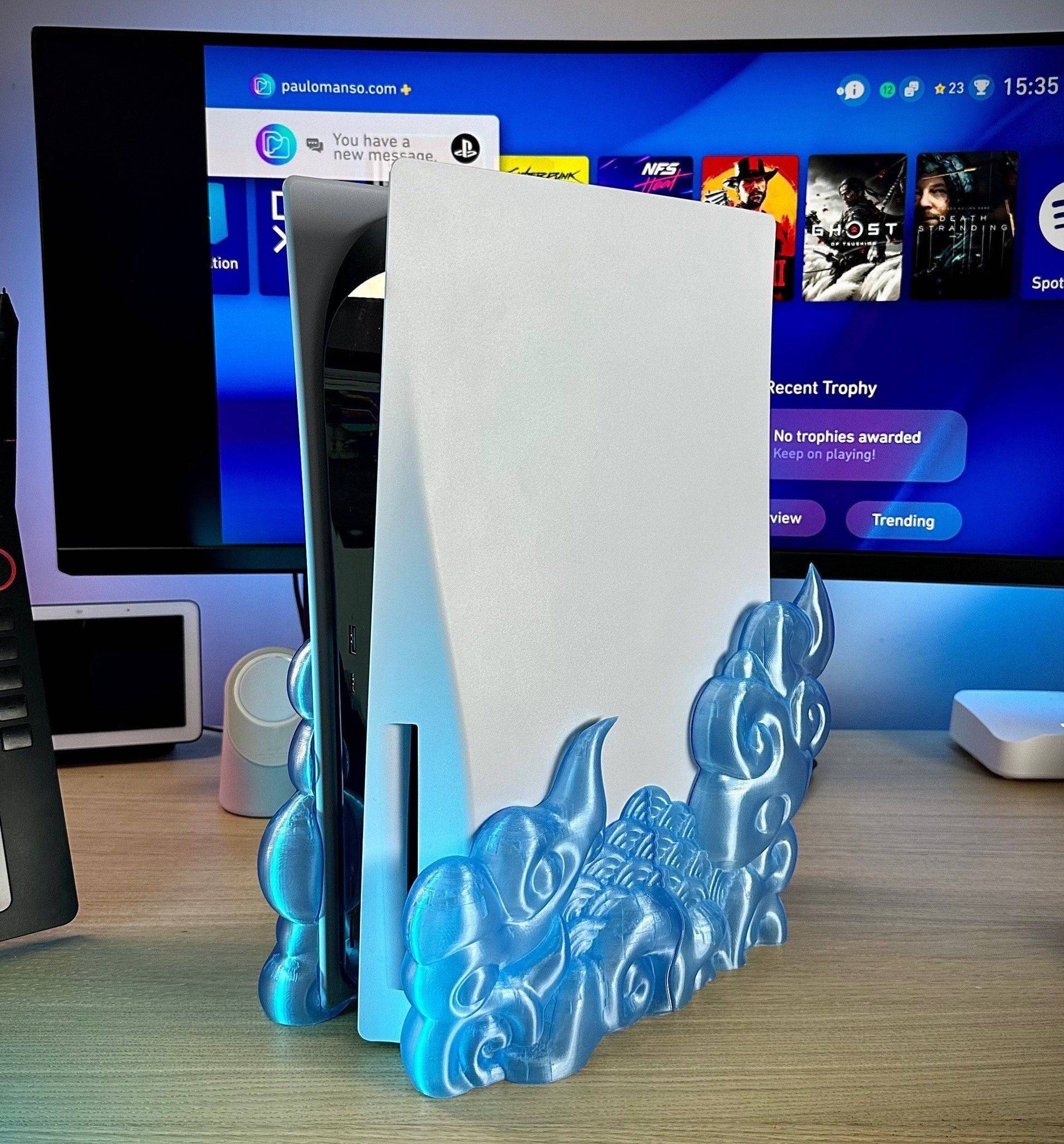 Cloud Stand for PS5 (Disc Edition) - Xeon Crafts