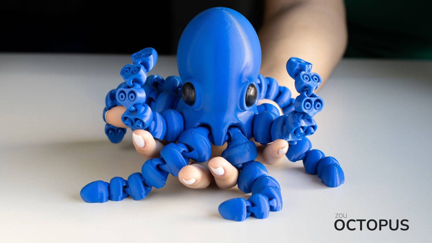 Octopus Flexible Toy - Xeon Crafts