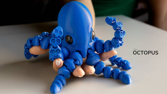 Octopus Flexible Toy - Xeon Crafts