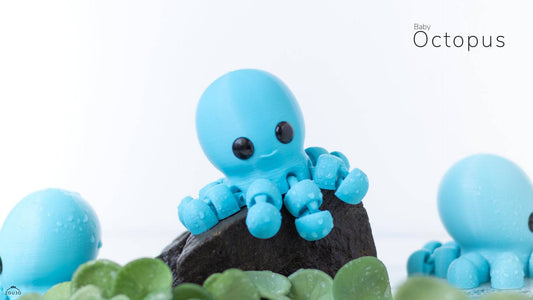 Baby Octopus Flexible Toy - Xeon Crafts