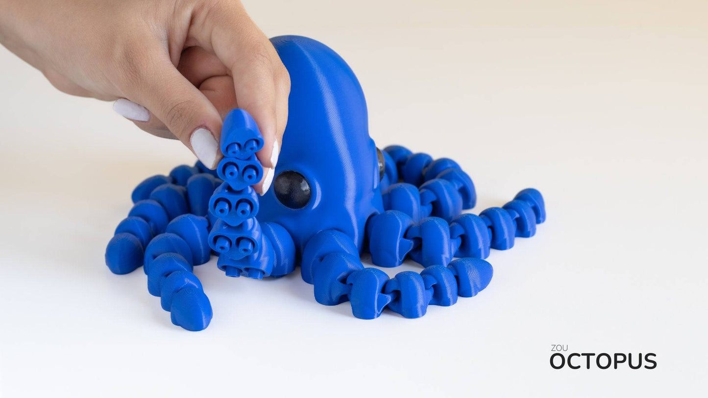 Octopus Flexible Toy - Xeon Crafts