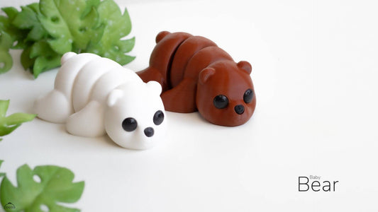 Baby Bear Keyring / Model - Xeon Crafts