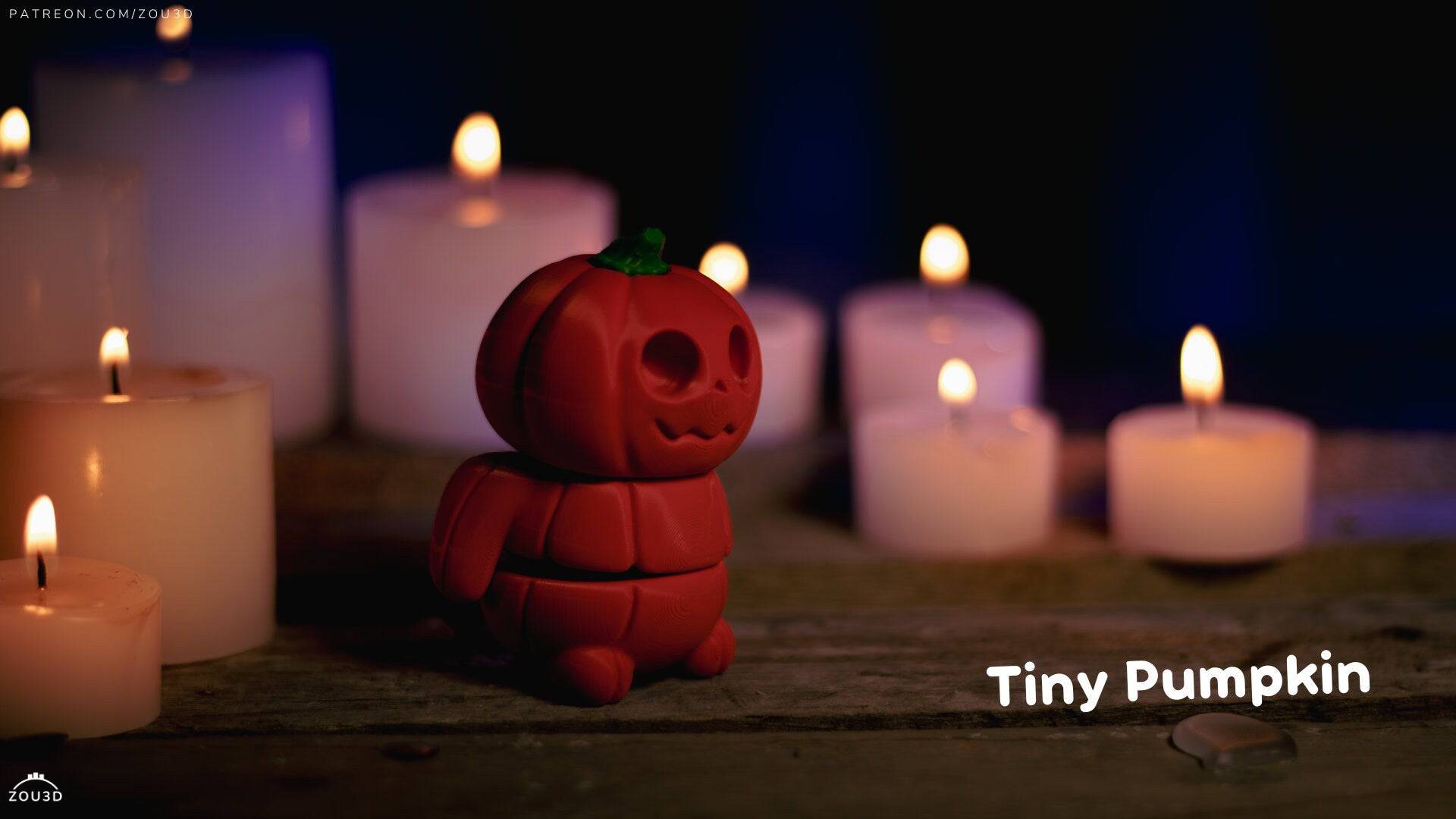 Tiny Pumpkin Keychain / Model - Xeon Crafts