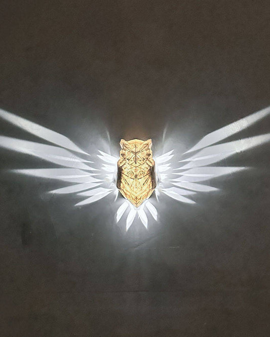 Owl Wall Light - Xeon Crafts