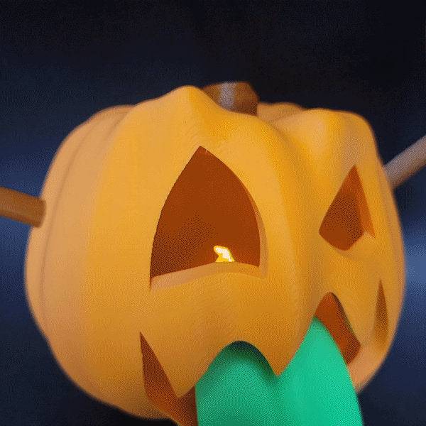 Floating Pumpkin Light - Xeon Crafts