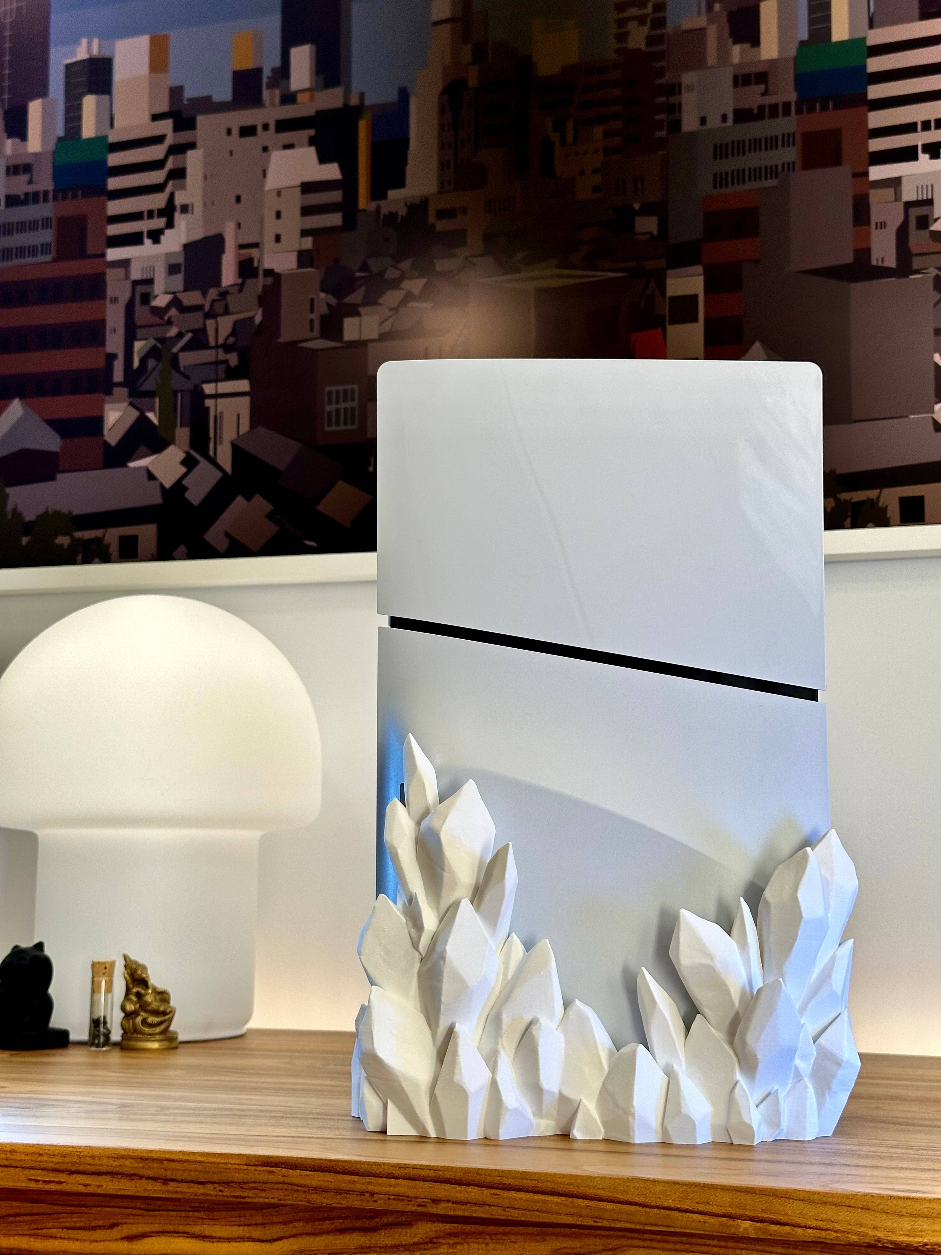 Crystal Stand for PS5 Slim - Xeon Crafts 