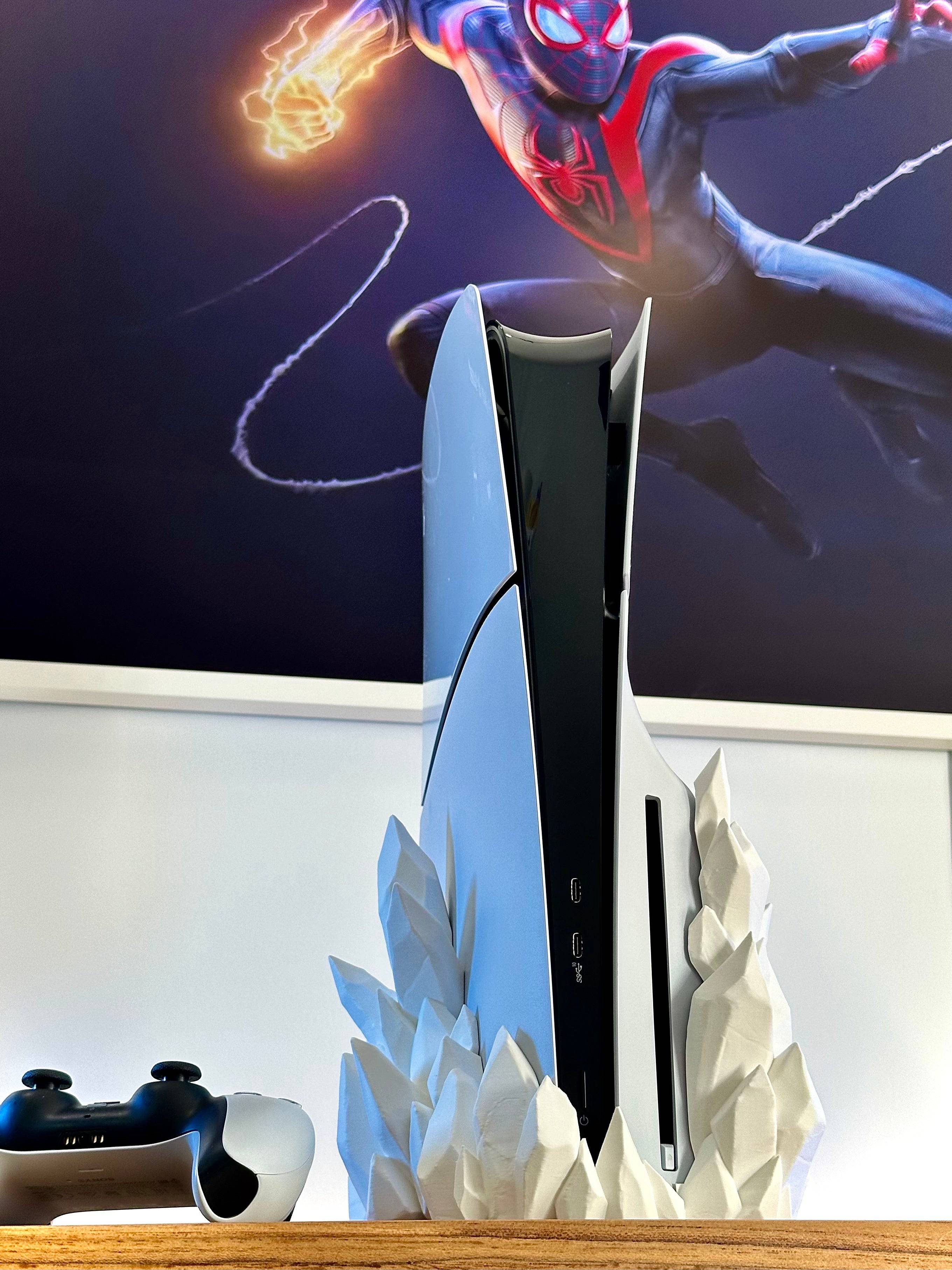 Crystal Stand for PS5 Slim - Xeon Crafts 