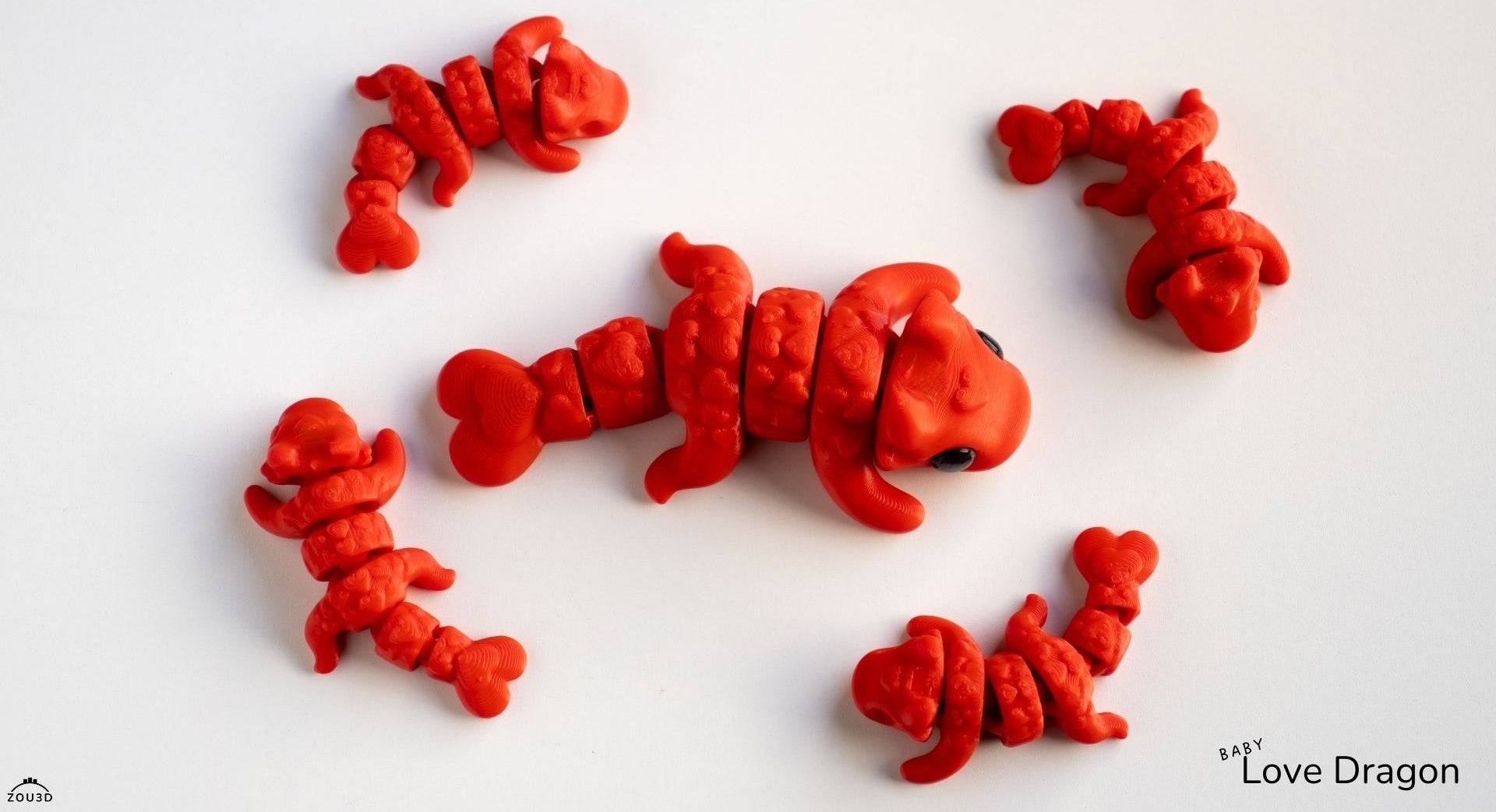 Baby Love Dragon Keyring / Model - Xeon Crafts 