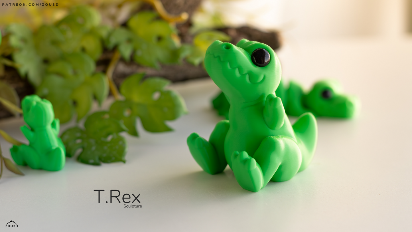 Baby T-Rex Keyring / Model