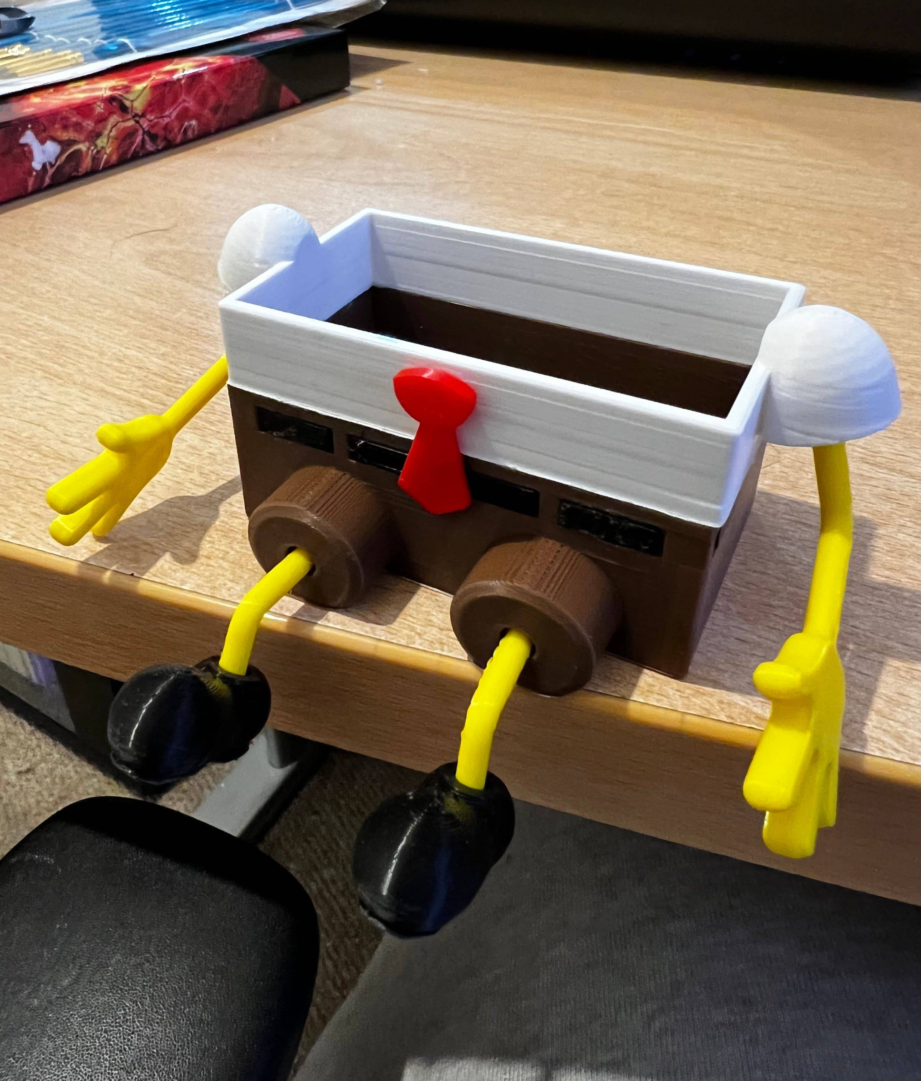 SpongeBob Sponge Holder - Xeon Crafts 