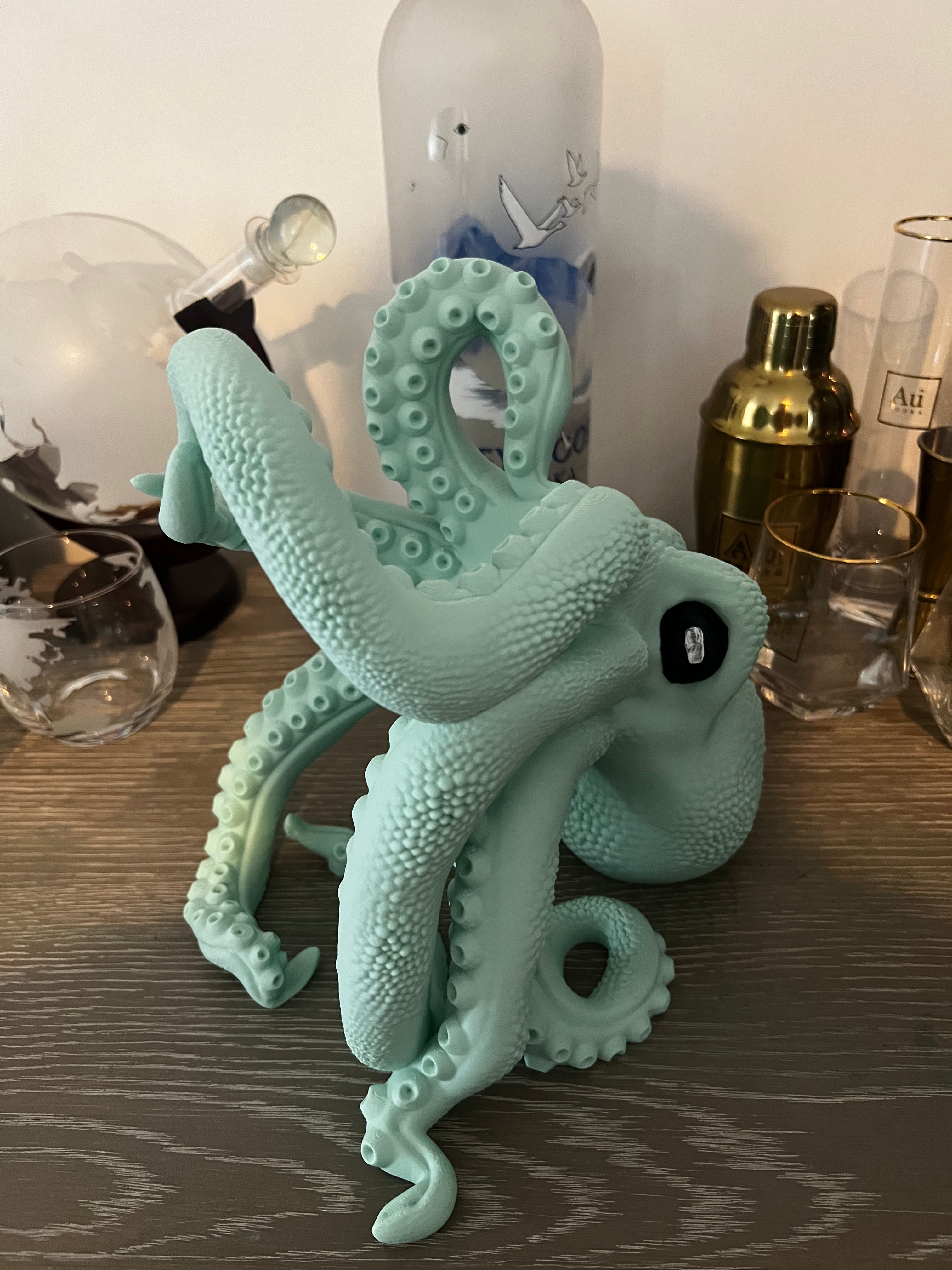 Octopus Bottle Holder - Xeon Crafts 