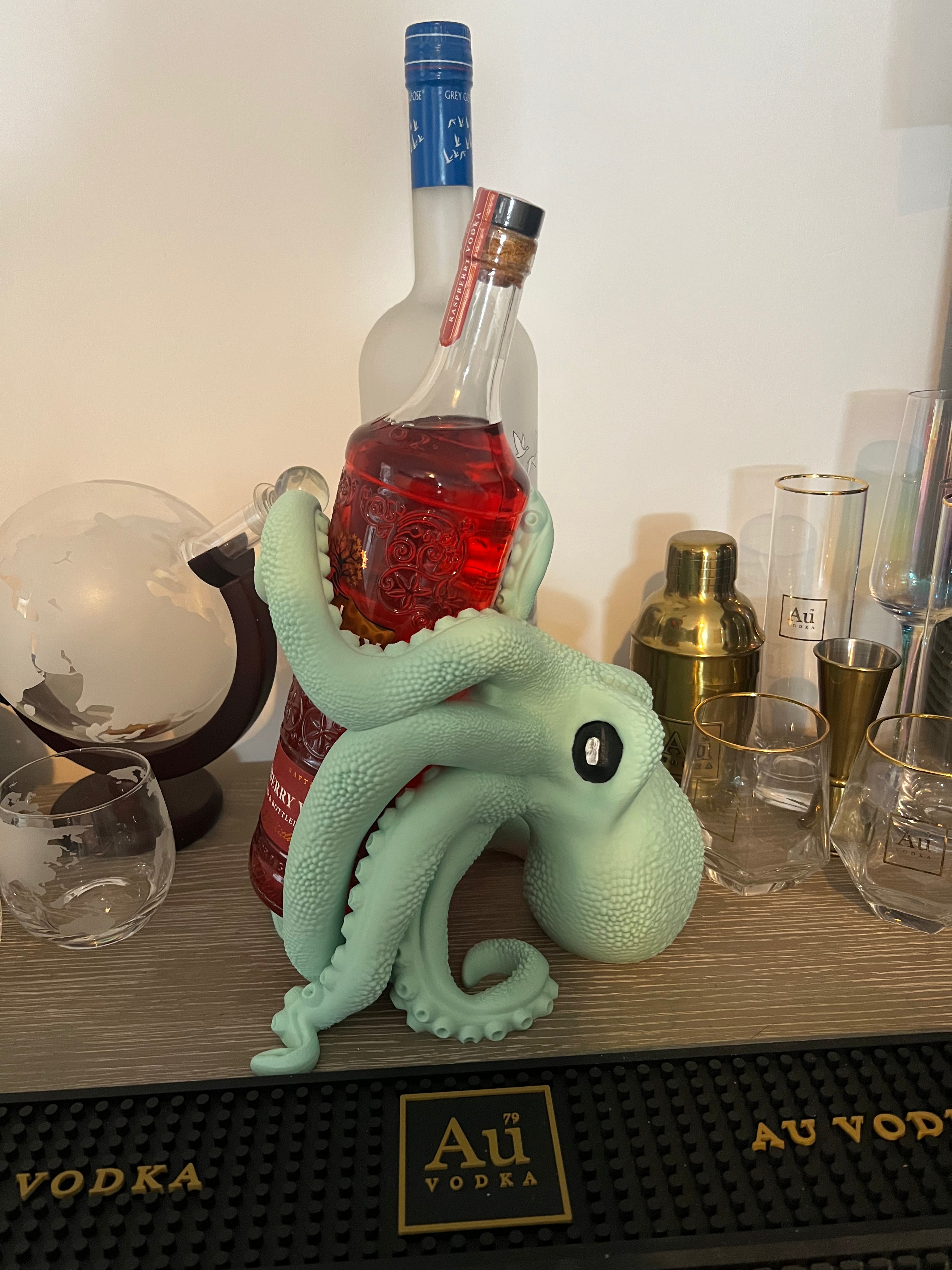 Octopus Bottle Holder - Xeon Crafts 