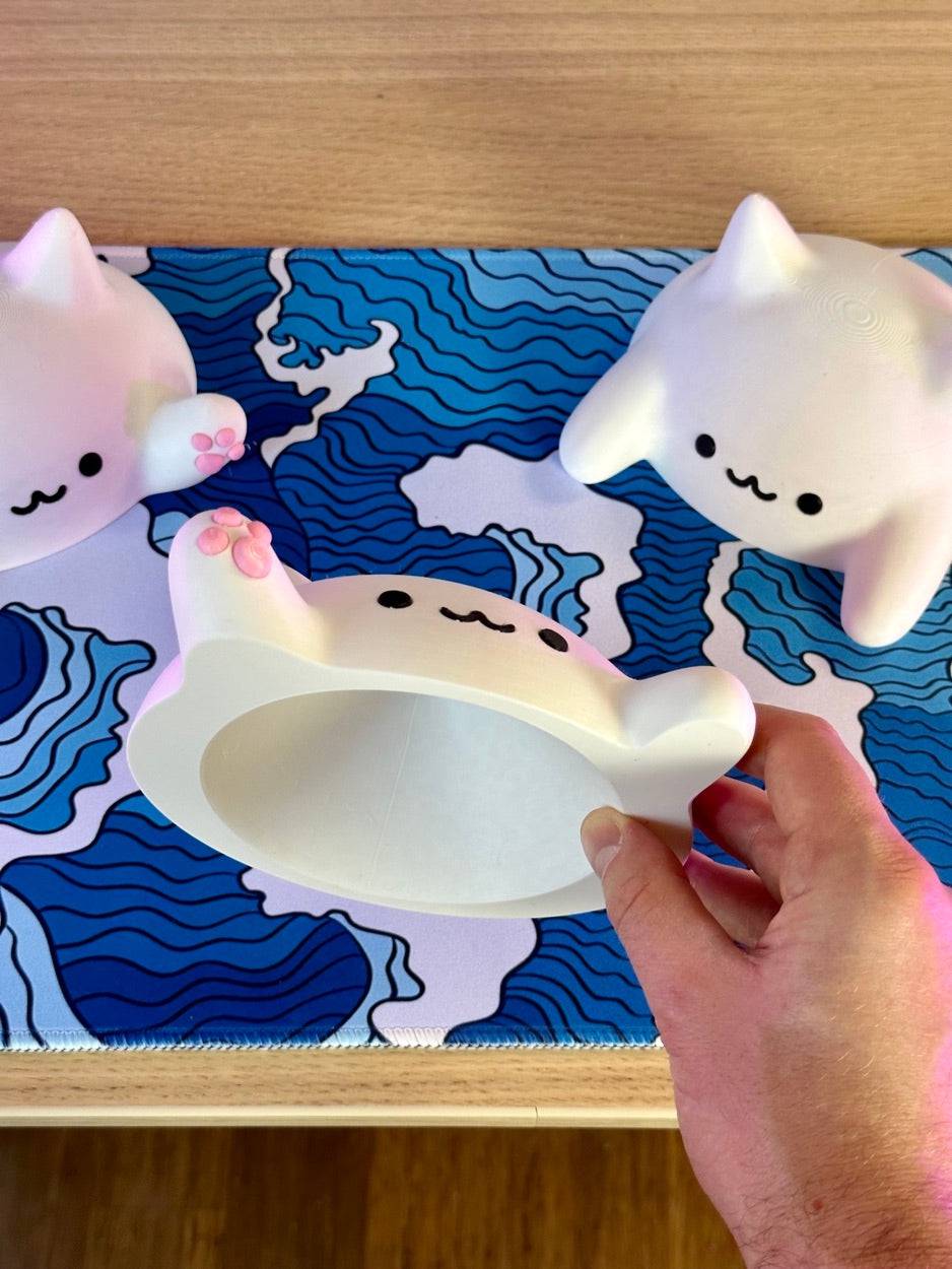 Kawaii Blob Cat - Xeon Crafts 