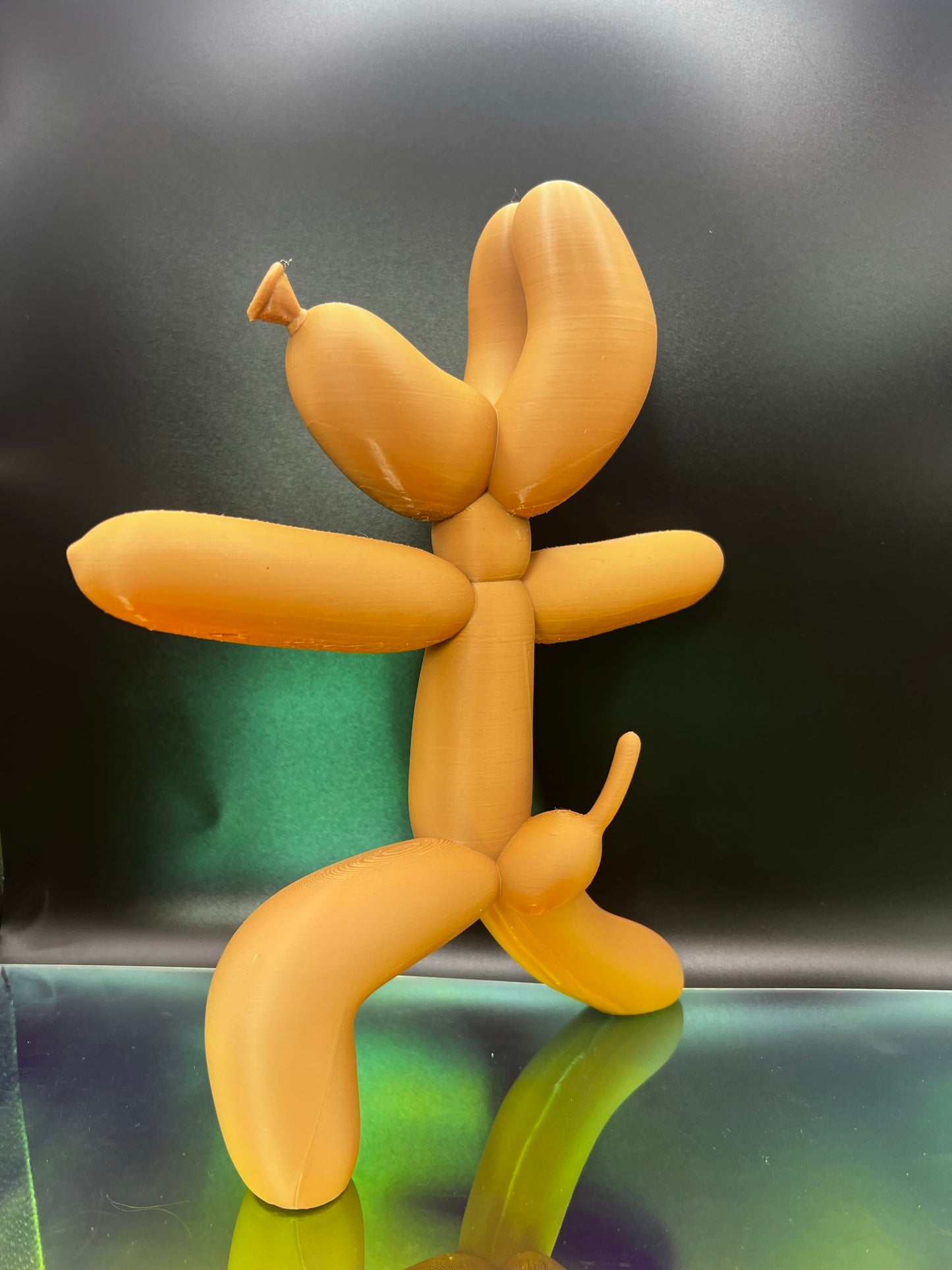 Balloon Dog Warrior Yoga pose | Virabhadrasana 2 | Quirky home decor