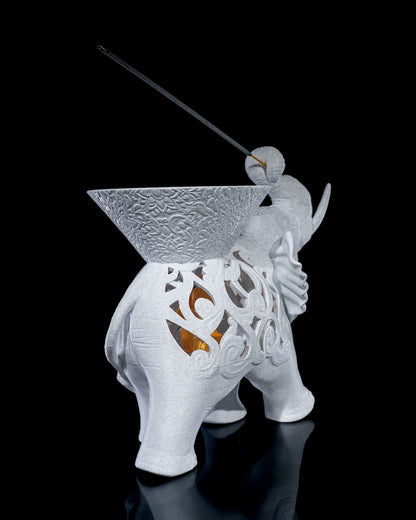 The Wisdom Within | Elephant Incense Holder